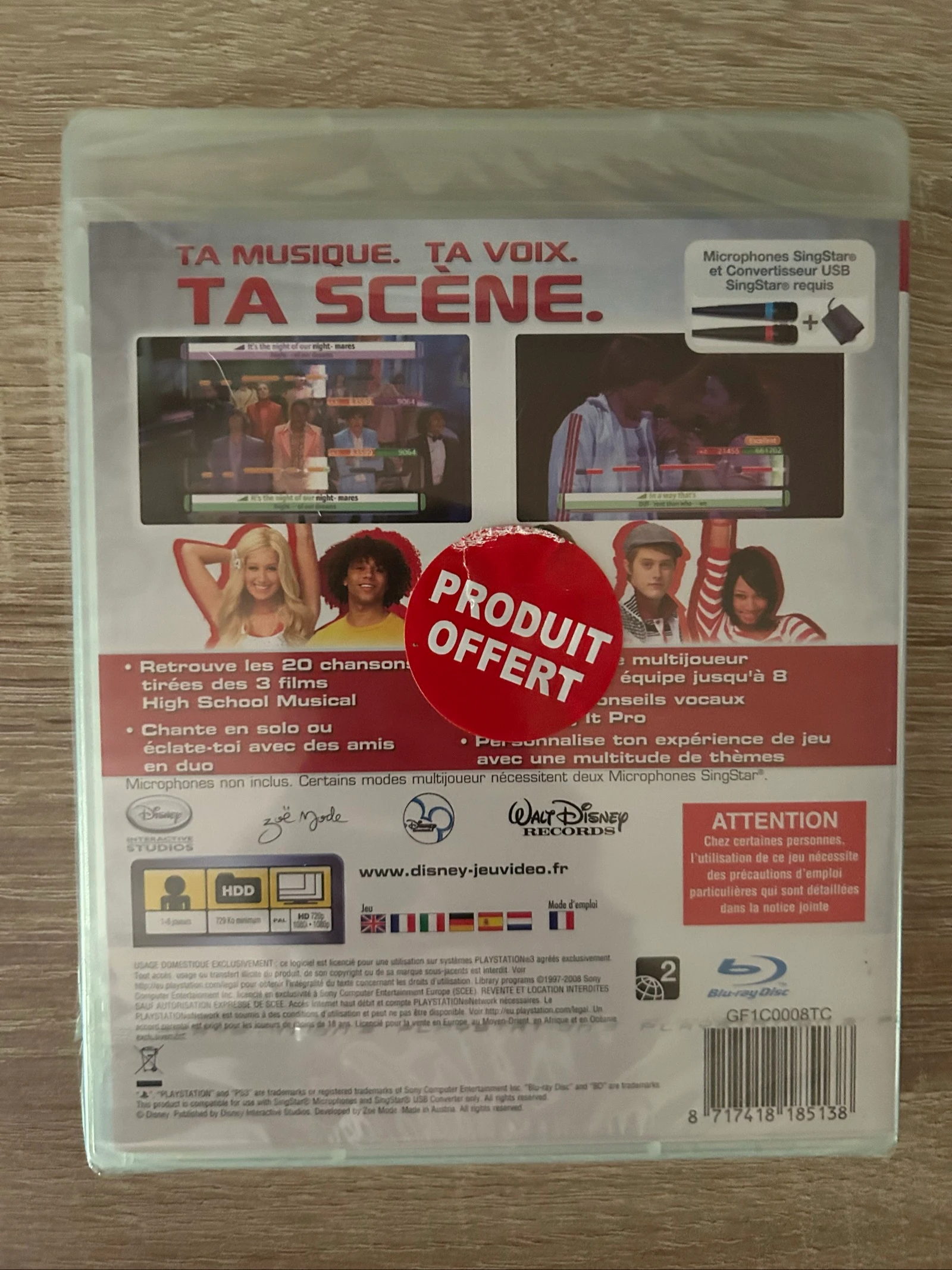 Disney Sing It: High School Musical 3 - PS3 - Nieuw onder blister – photo 2